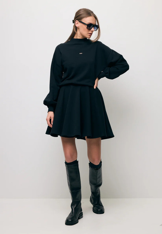 Sukienka Foxi Czarny