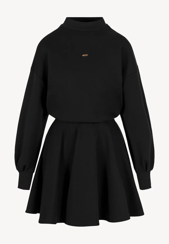 Sukienka Foxi Czarny