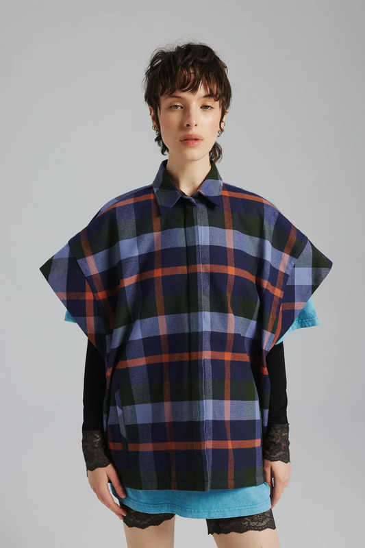 Koszula Aleksandra Granat-Multikolor