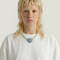 Naszyjnik Wirus Pastelowy Błękit