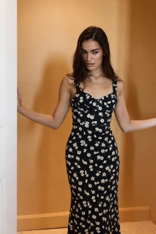 Sukienka Samantha Fleur Noir