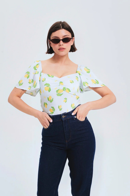 Bluzka Limonella Print
