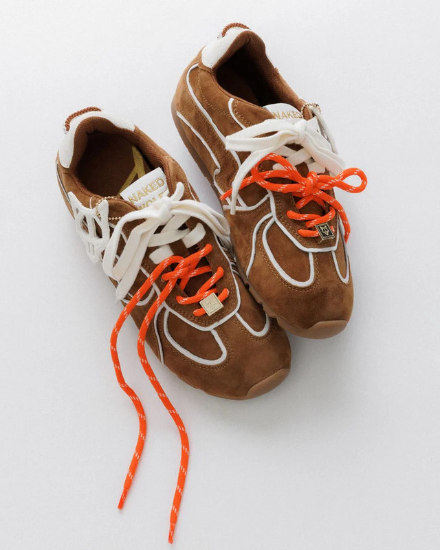 Buty Adored Tan/White Suede