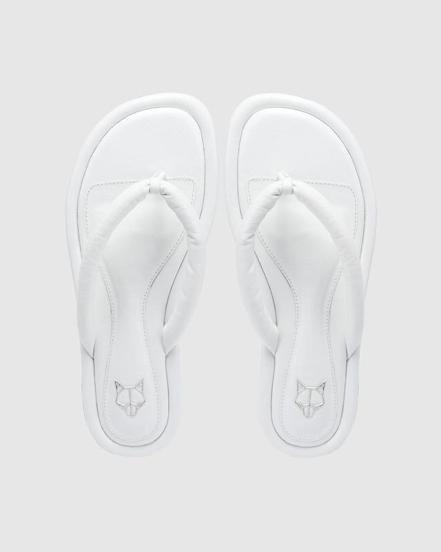 Japonki Grenada White Leather