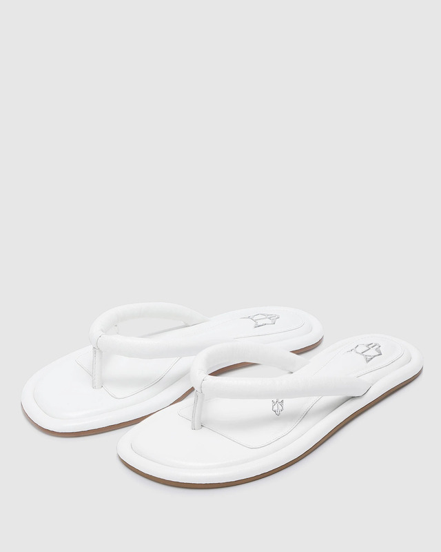 Japonki Grenada White Leather