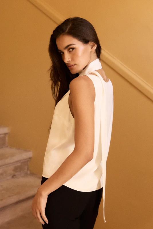 Top Paulette Blanc